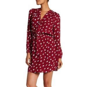 DR2 burgundy dress, size M